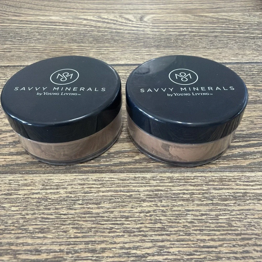 Savvy Minerals by Young Living Foundation Color: Dark No. 3 - set of 2 New!